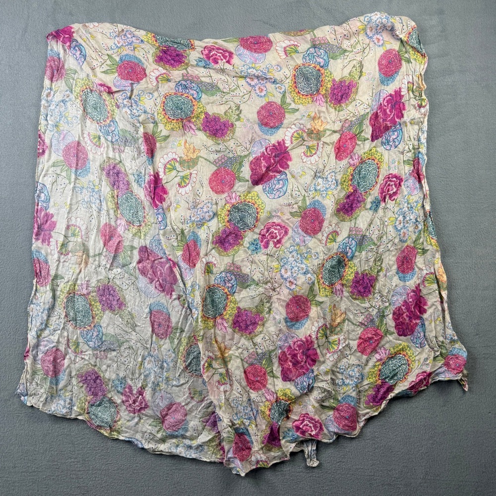 Leggiadro Floral‎ Silk Scarf Square Multicolor Garden Print